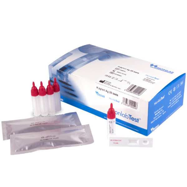 Test rapido H. pylori Ag MonlabTest® Kit (25 Test)