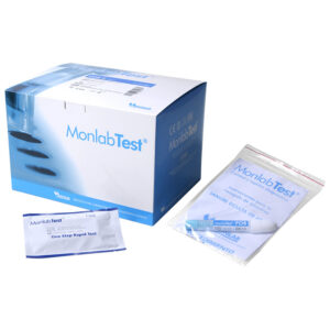 Test rapido sangue occulto nelle feci Fob Monlabtest® Kit (25 piastre + 25 provette)