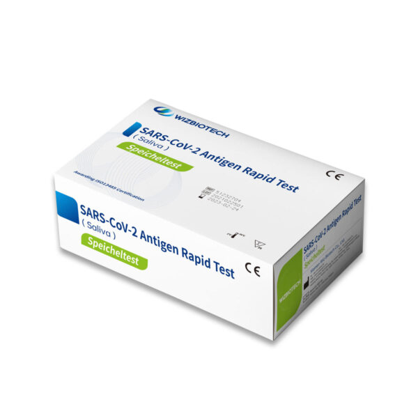 Kit test salivari rapidi antigenici SARS-CoV-2 Wiz Biotech