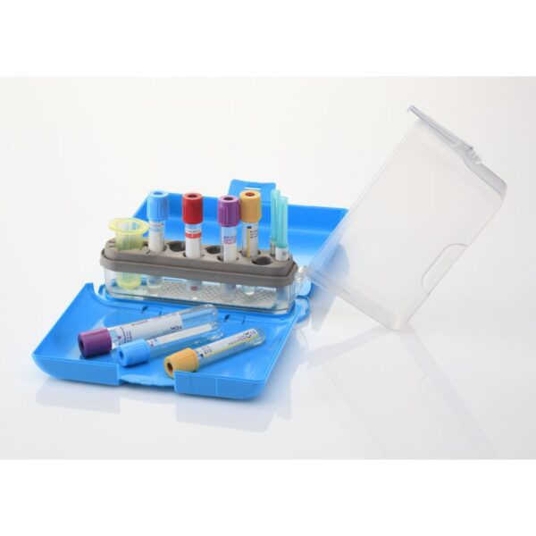 Sistema di trasporto di campioni biologici Hemobox® 5 BLUE