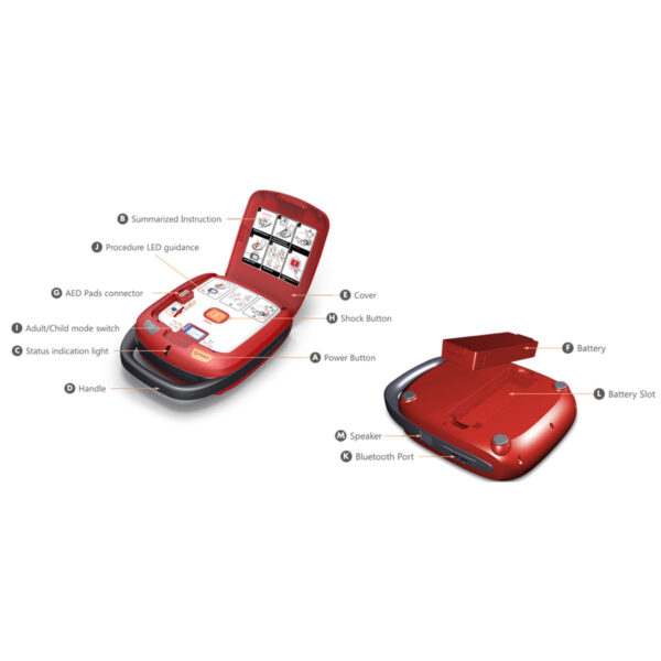 Defibrillatore Semiautomatico HR 501 istruzioni