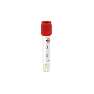 VACUTEST KIMA Provette con gel e attivatore della coagulazione – 13 x 75 mm – Aspirazione 3,5 ml (Rosso – Confezione 100 pezzi)