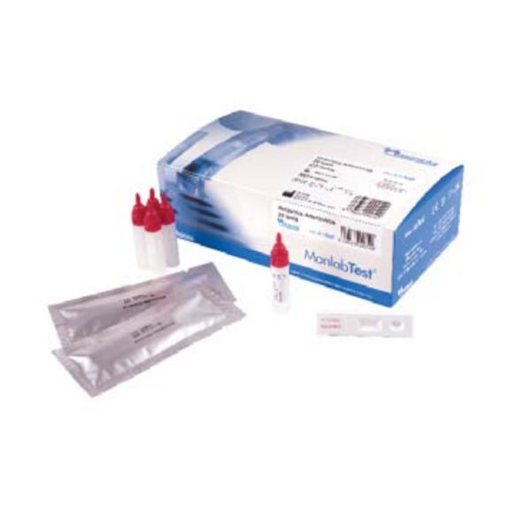 Test rapidi antigene Rota Adenovirus ( Kit 20 piastre) Monlab MO-804005