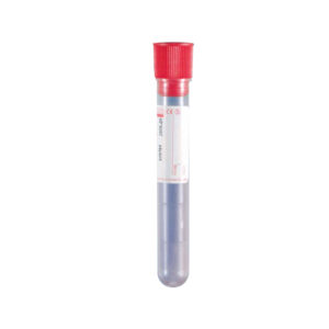 VACUTEST KIMA provette sterili in propilene con etichetta e tappo – 16x100mm 10ml (Tappo rosso- Confezione 4000 pezzi)