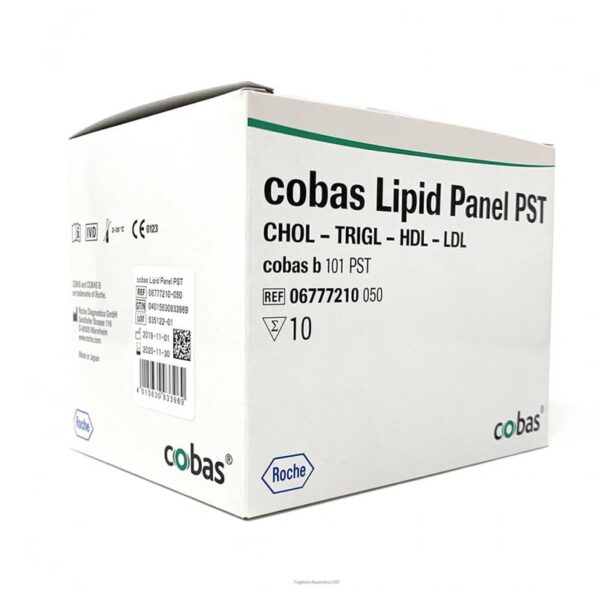 Cobas B101 Lipid Panel PST TEST DIAGNOSTICO PROFILO LIPIDICO (10 DISCHETTI)
