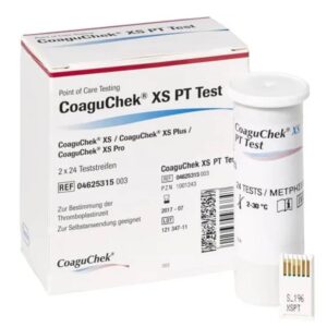 Roche CoaguChek XS PT Test (2×24 Strisce reattive)