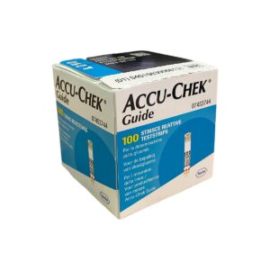 Strisce misurazione glicemia reattive Accu-chek Guide (100 pezzi)