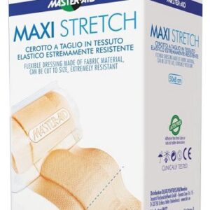 Master-aid stretch cerotto a taglio in tessuto elastico resistente 50 x 8 cm