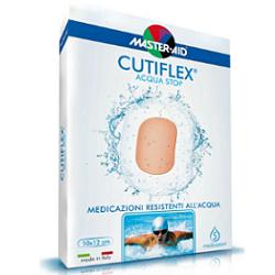 Medicazione autoadesiva trasparente impermeabile master-aid cutiflexmed 10,5×20 cm 5 pezzi
