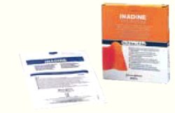 Medicazione non aderente allo iodio-povidone inadine misura 9,5×9,5 10 pezzi
