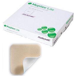 Mepilex lite medicazione in schiuma di poliuretano 10×10 cm 5 pezzi
