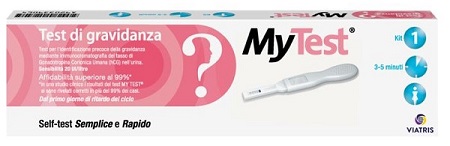 Test di gravidanza rapido hcg mytest 1 pezzo