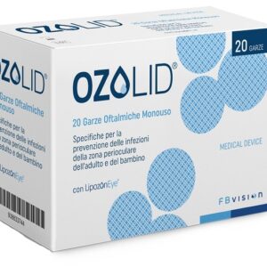 Garza ozolid oftalmica tnt con olio ozonizzato in fosfolipidi lipozoneye 20 pezzi