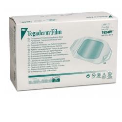 Medicazione trasparente sterile semipermeabile in poliuretano tegaderm film cm10x12 5 pezzi
